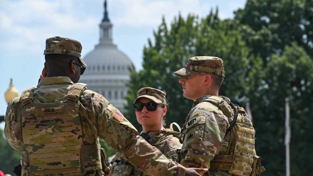 Red State Governors Send Troops to DC to Help Trump Distract From Epstein