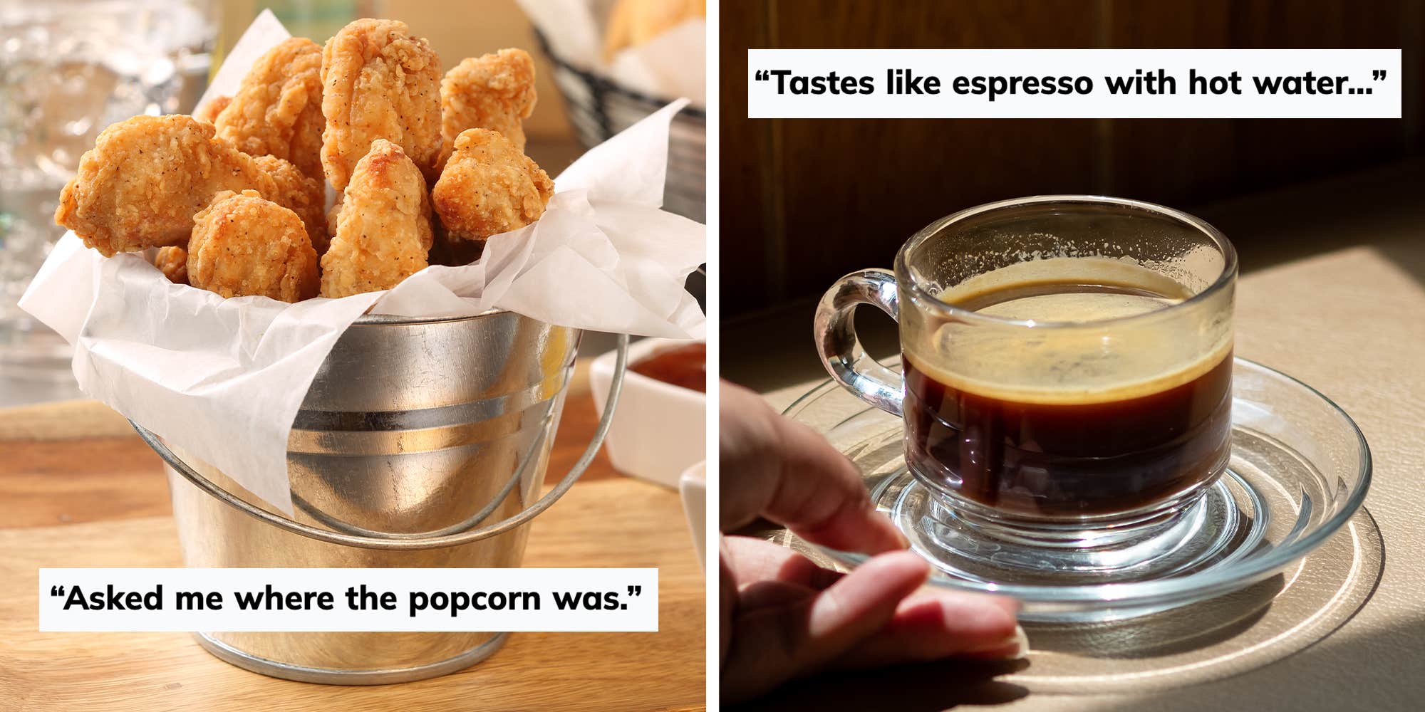 Restaurant staff, what is the dumbest thing a customer has said to you?