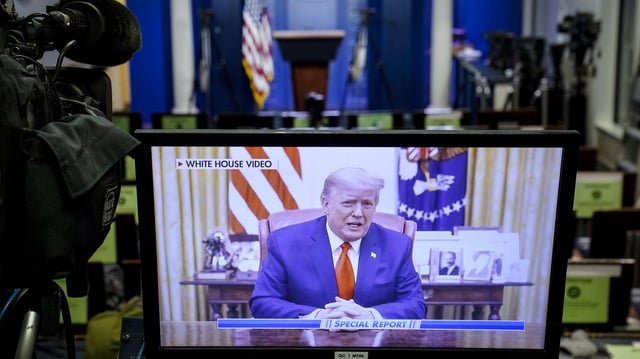 Smithsonian restores Trump to impeachment display in museum with revisions