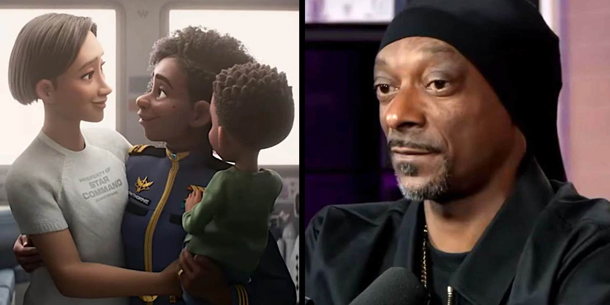 Snoop Dogg's "scared to go to the movies" comments about gay Pixar scene called "weird" and "homophobic"