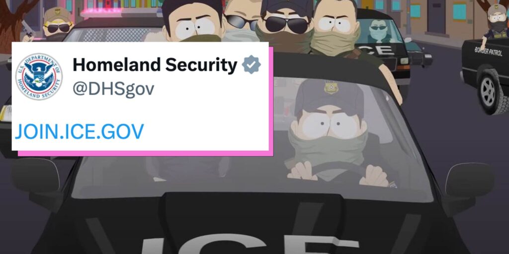 "South Park" trolls Homeland Security for using show in ICE recruitment post