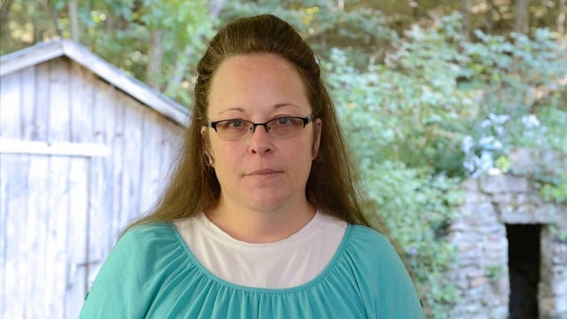 Supreme Court formally asked to overturn landmark same-sex marriage ruling: “Kim Davis, a former clerk who refused gay couples, brought the appeal.”