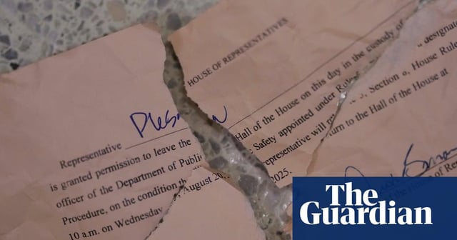 Texas Democrats tear ‘permission slips’ imposed by Republican house speaker