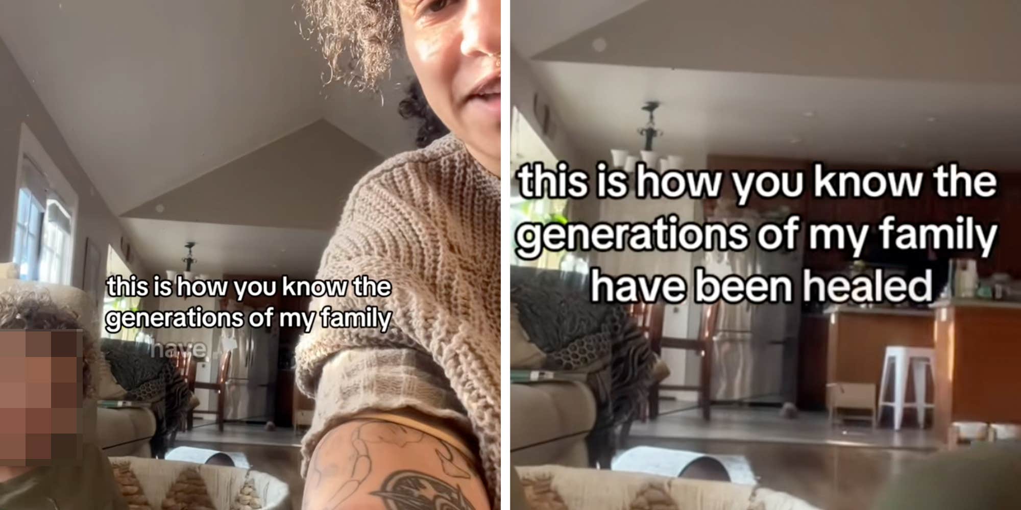 "This is how generations of my family have been healed"—and it only took one moment
