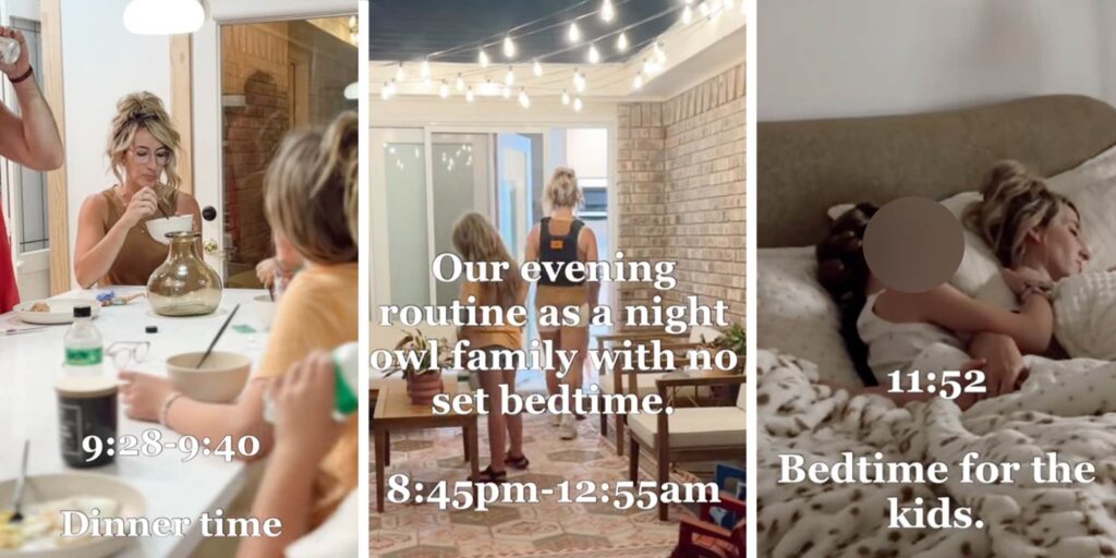 "This is just bad parenting!": Christian family's "night owl" bedtime routine has the internet up in arms