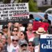 Thousands to join US ‘Fight the Trump Takeover’ protests against Republican redistricting plans