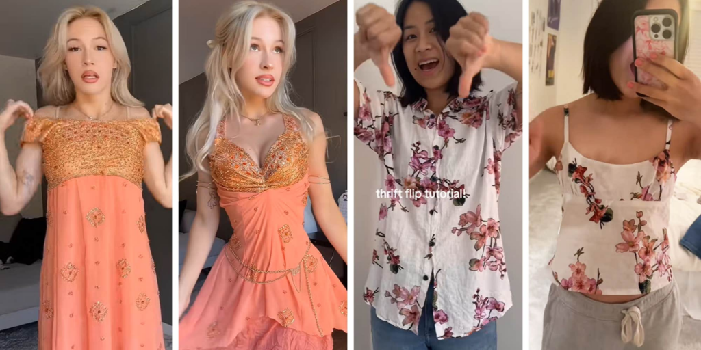 "Thrift Flip": TikTok’s sustainable fashion movement turns thrift store finds into viral trends