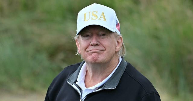 Trump Plots Crackdown After Seeing Homeless People on the Road to His Golf Course