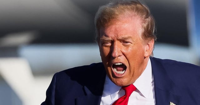Trump Rages at Nobel-Winning ‘Deranged Bum’ in Late-Night Meltdown