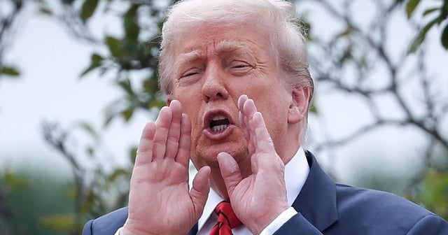 Trump Seems Very Concerned About The 'Report Card' Needed To Get Into Heaven