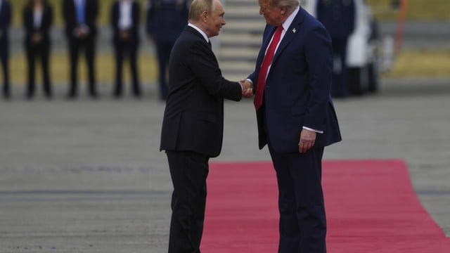 Trump greets Putin with a red carpet. Ukrainians feel betrayed.