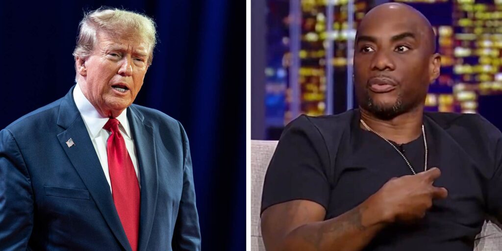 Trump lashes out at "low IQ," "sleazebag" Charlamagne tha God over Epstein comments on Fox News