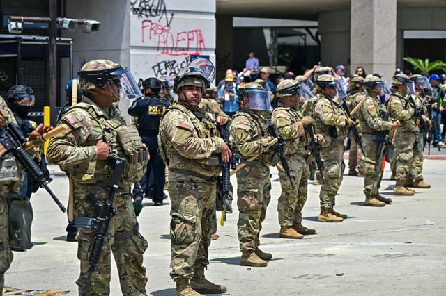 Trump looking to create squad of 600 troops to deploy across US against civil unrest