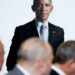 Trump moves Obama, Bush portraits to hidden stairwell