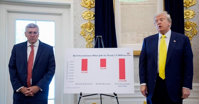 Trump’s Firing Of The BLS Commissioner Is An Ongoing Trainwreck And Embarrassment