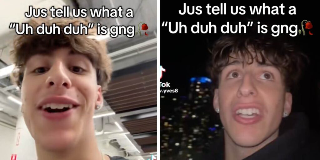 "Uh duh duh" is the internet's favorite new diss—but what does it mean?