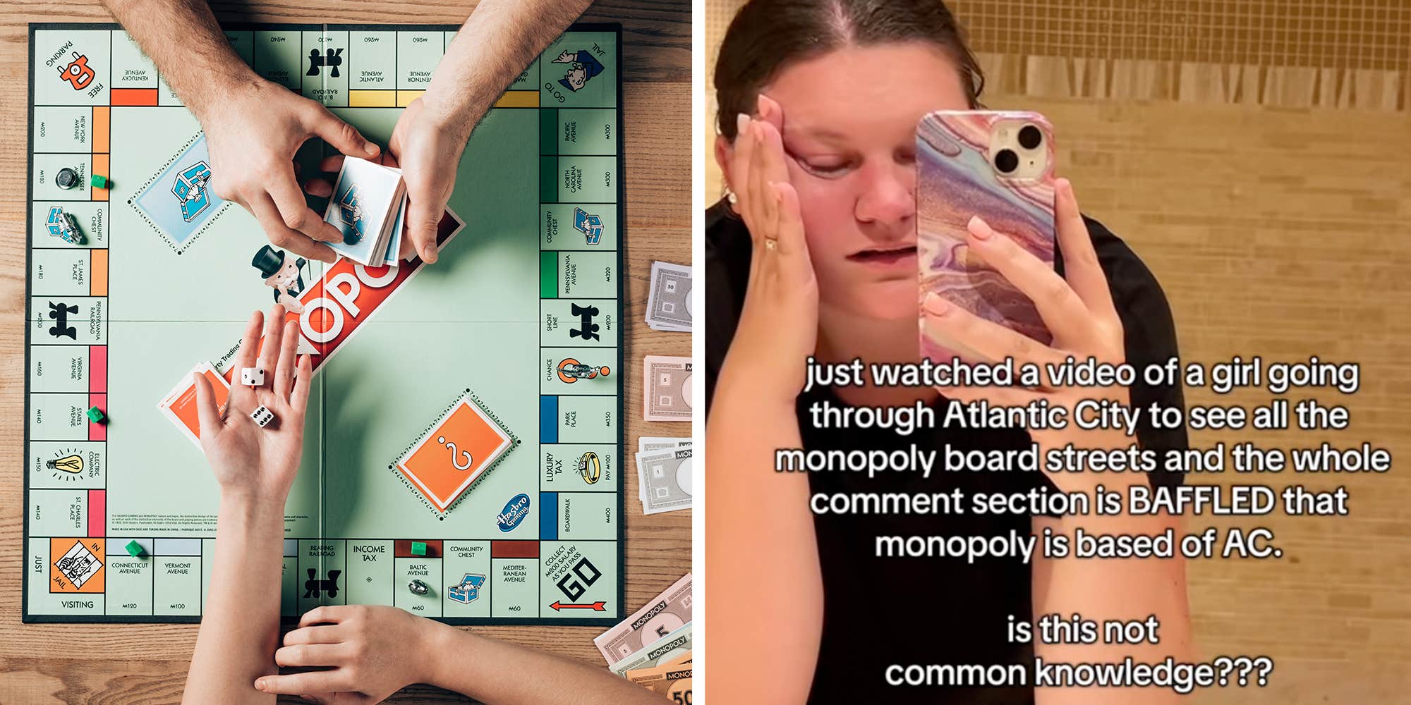 "Wait, WHAT?": Not everyone knew Monopoly is literally Atlantic City on a game board