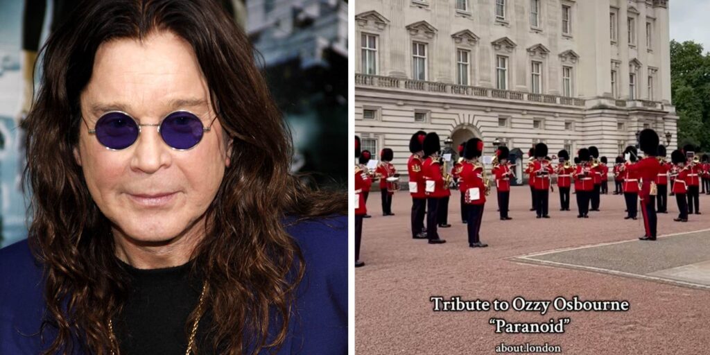 "Well, he was a prince...": Royal guards break tradition to perform Black Sabbath in moving Ozzy Osbourne tribute