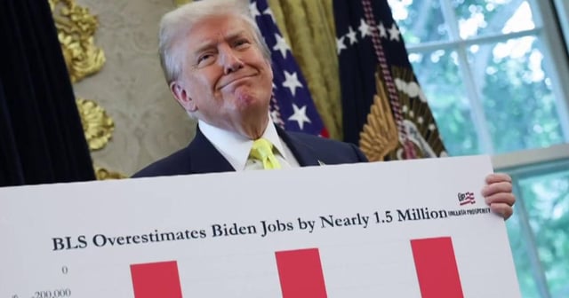 'You can’t lie to the American people' Joe slams Trump for using Heritage Foundation jobs numbers