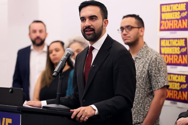 Zohran Mamdani's Support Equal to All of His Challengers Combined—New Poll
