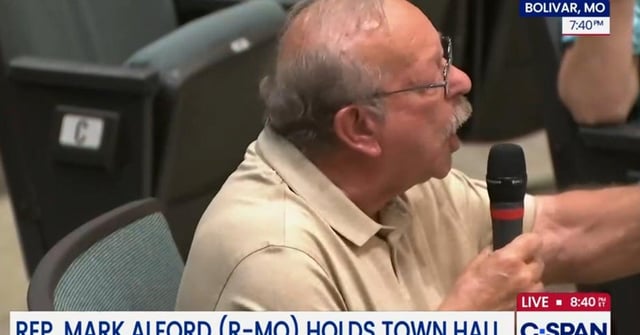 ‘I Am Pissed!’: Voter Tells GOP Lawmaker To ‘Get Your Head Out Of Trump’s Ass’