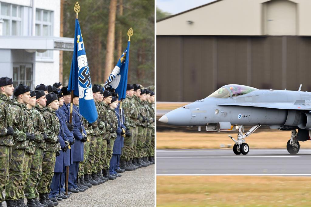 Finland finally removes swastikas from air force flags after admitting they caused ‘awkward situations’ with NATO allies