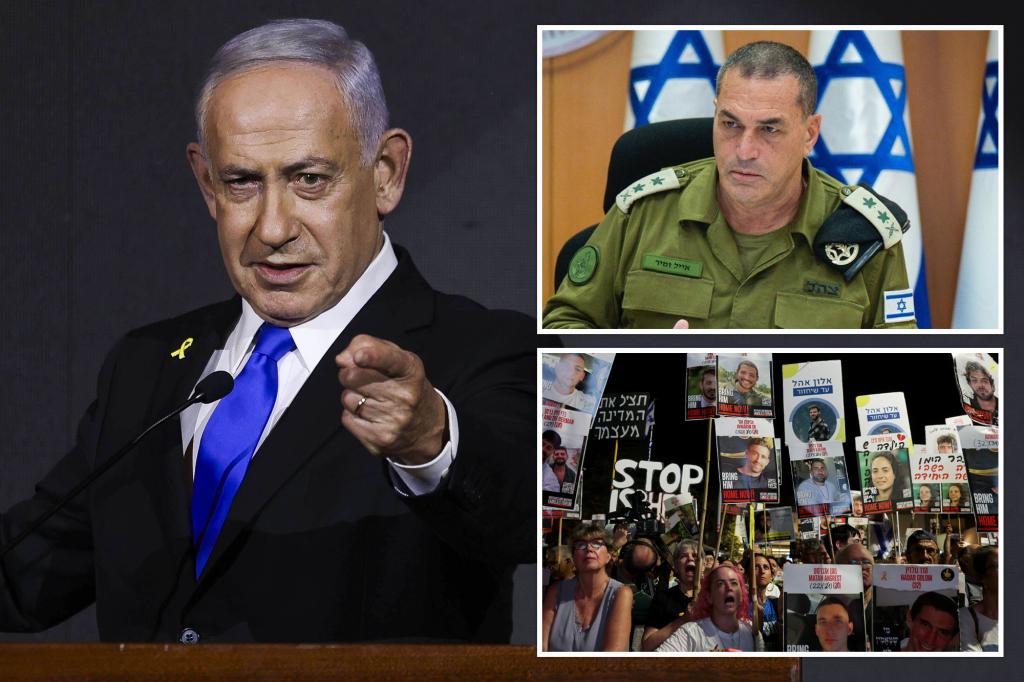 IDF chief pushes Netanyahu to vote on hostage deal as heated Israeli cabinet meeting over Gaza invasion reveals split