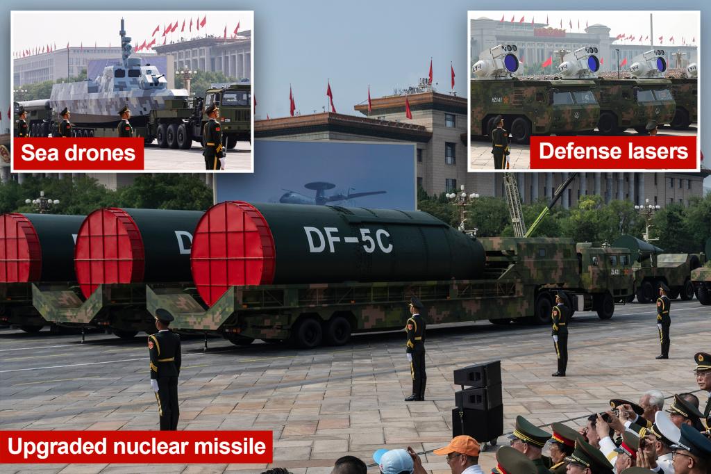 China unveils full land, sea and air nuclear triad for first time at largest ever military parade: ‘Unstoppable’
