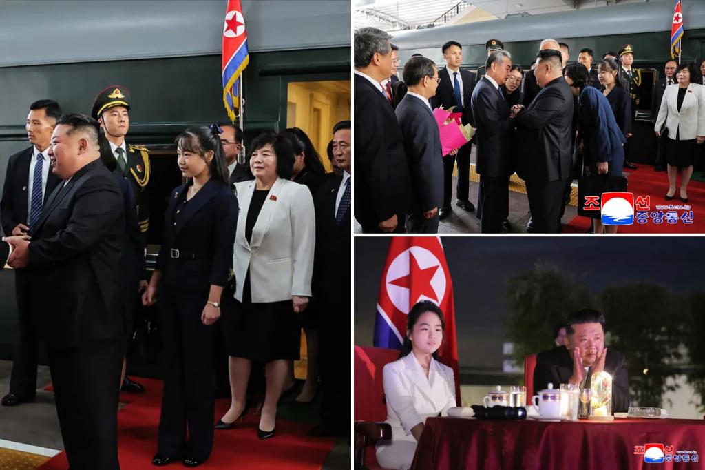 Kim Jong Un is seen with his young daughter in China— fueling rumors she’s his likely heir