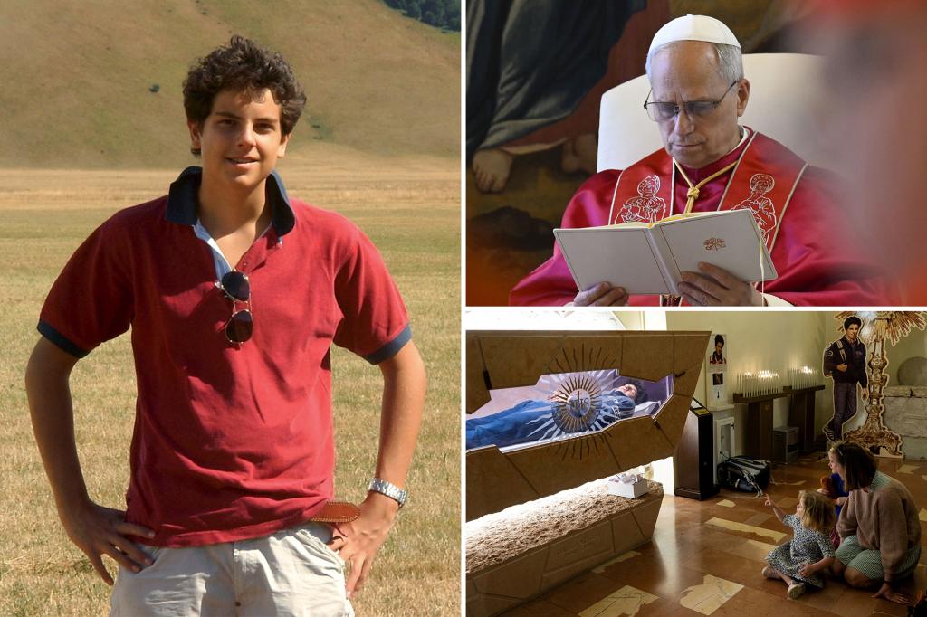 Italian teen Carlo Acutis to become first millennial Catholic saint on Sunday