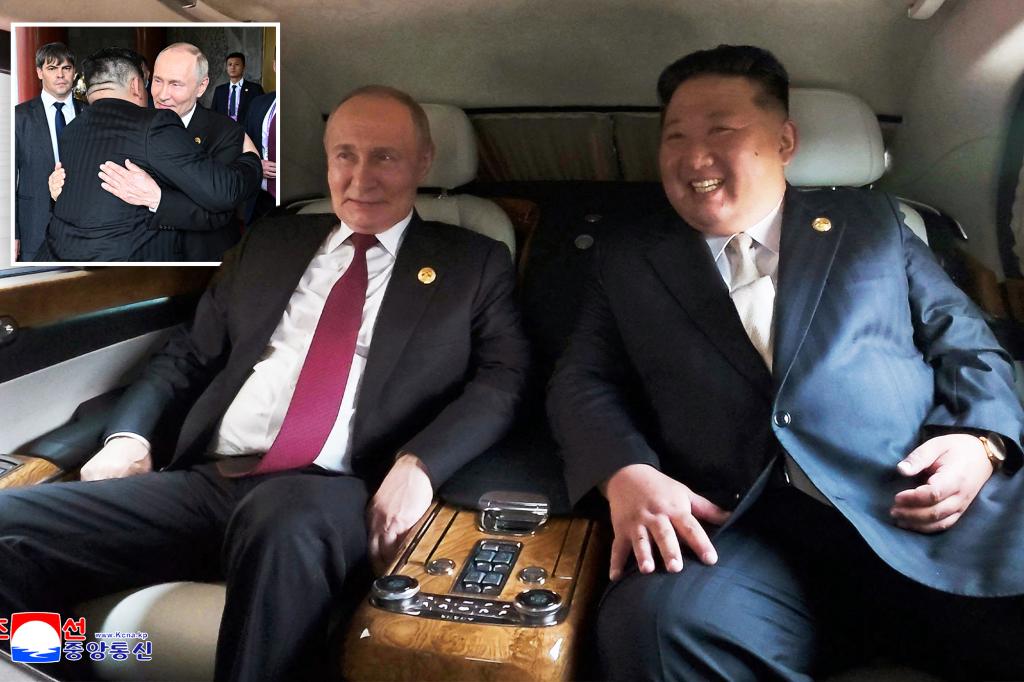 Kim Jong Un vows to ‘fully support’ Russia’s army after meeting with Putin in China