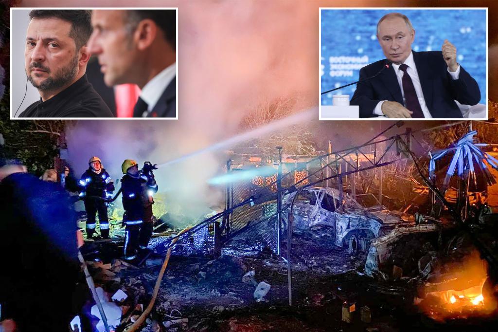 Putin says foreign troops deployed to Ukraine before any peace deal would be ‘legitimate targets’