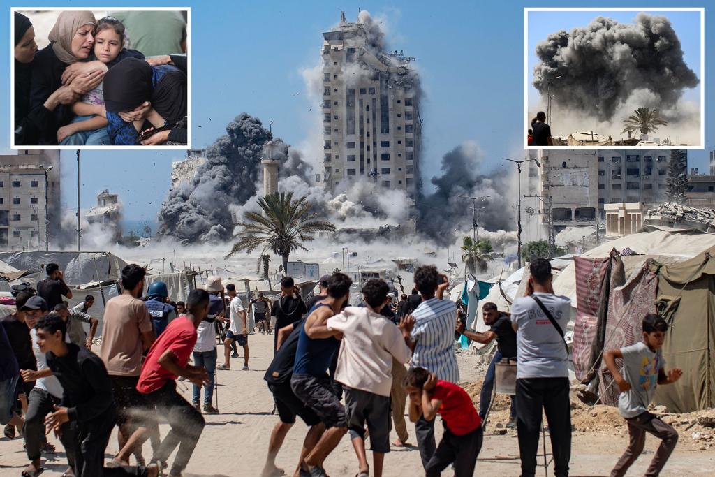 IDF says it has completely destroyed a high-rise being used by Hamas