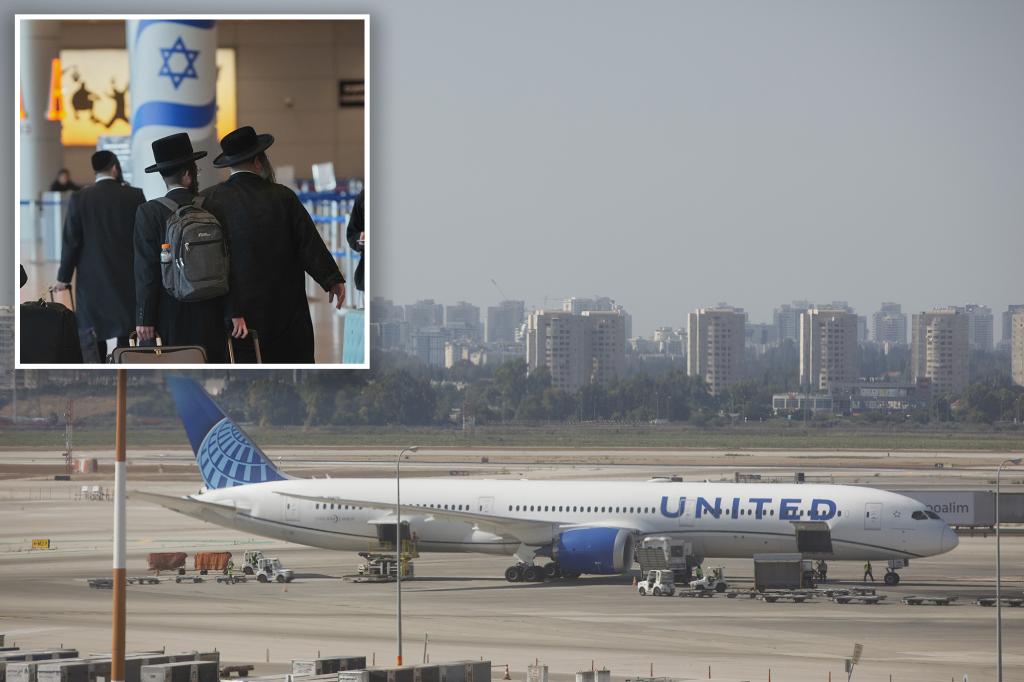United Airlines resuming flights to Tel Aviv from Chicago, DC