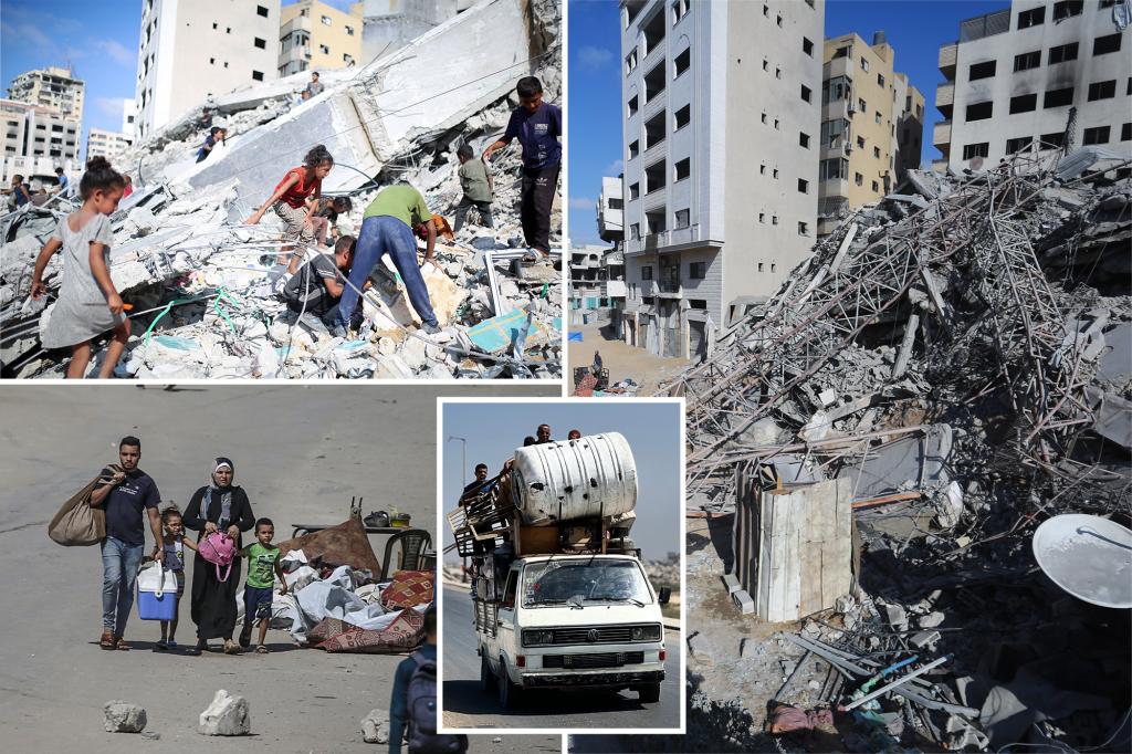 Israel issues evacuation orders, tells Palestinians to flee as it targets more Gaza City high-rises
