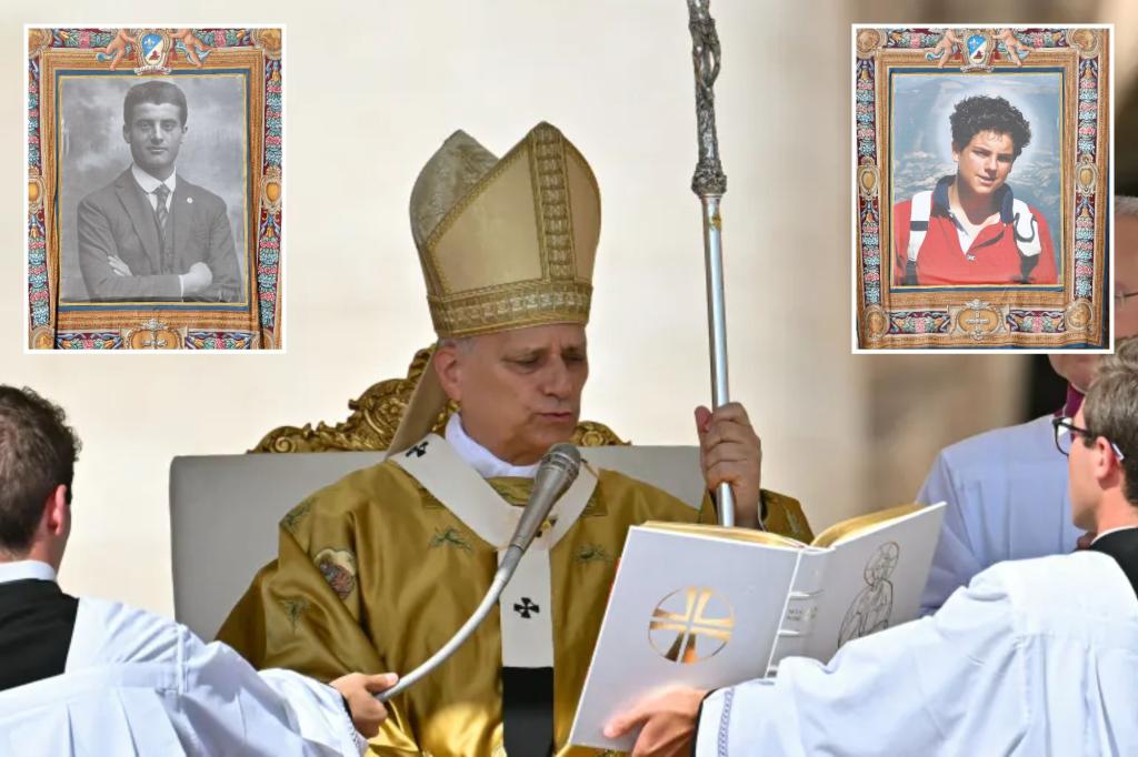 Pope Leo XIV names first two saints of his pontificate, including first millennial to be canonized