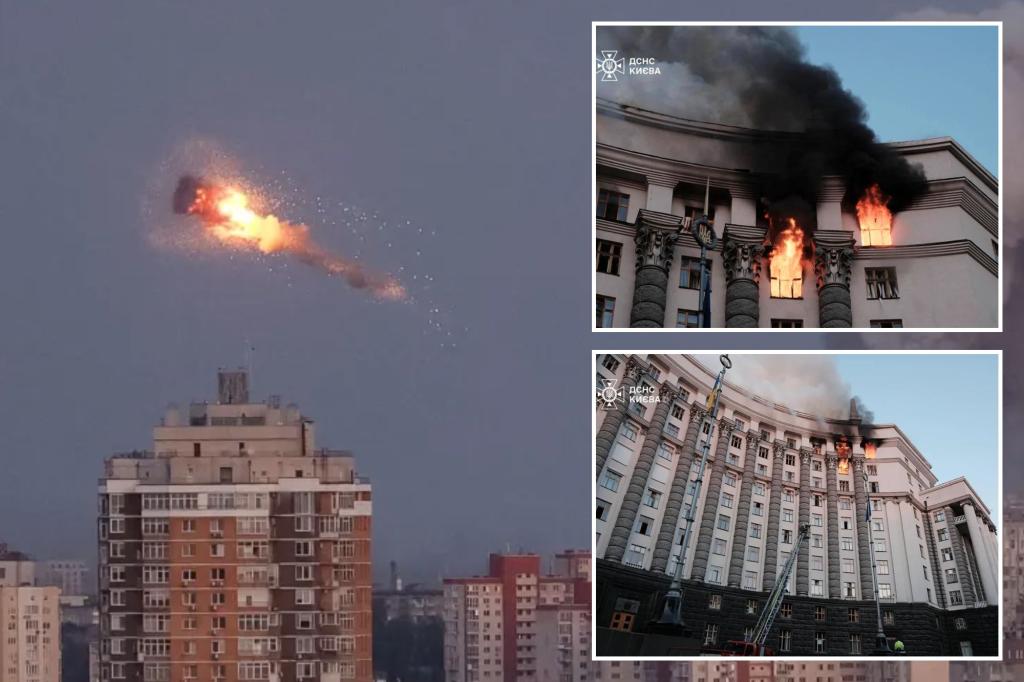 Russia assaults Ukraine with over 800 drones and decoys, largest such attack in war, killing at least 2