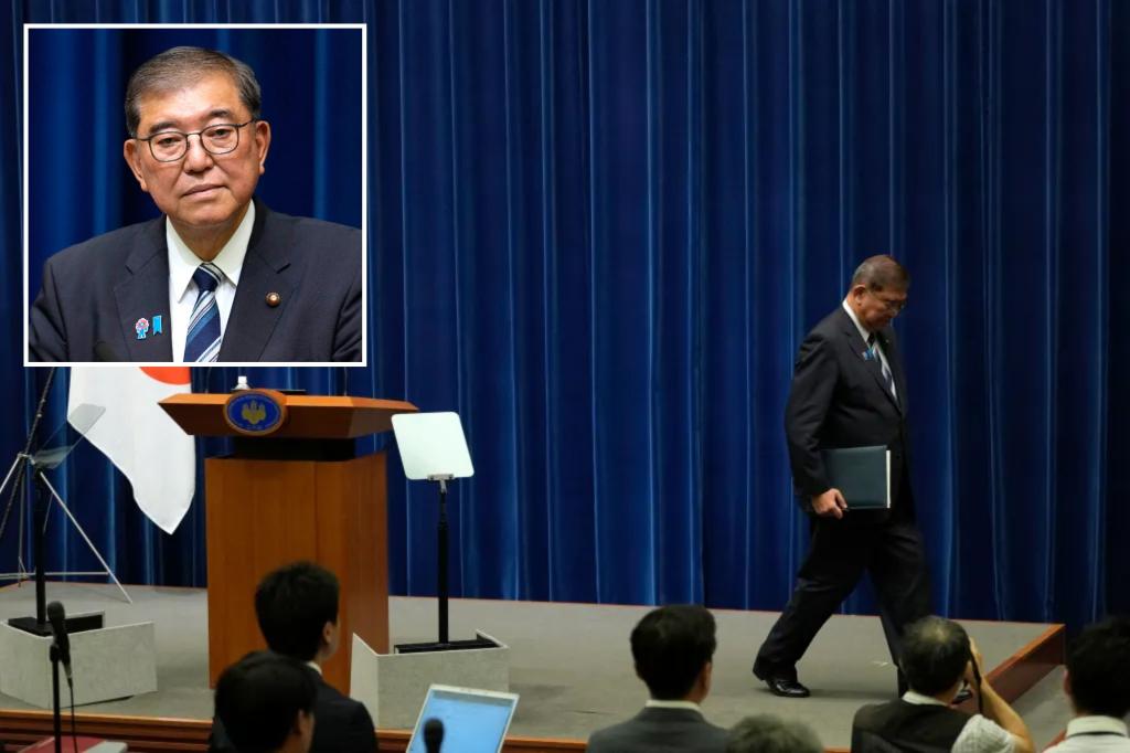 Japan Prime Minister Shigeru Ishiba decides to resign, NHK says