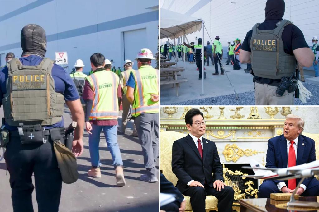 South Korean President vows support to over 300 Koreans arrested in immigration raid at Georgia Hyundai factory
