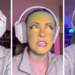TikToker decides to paint face green after her audience becomes mainly men