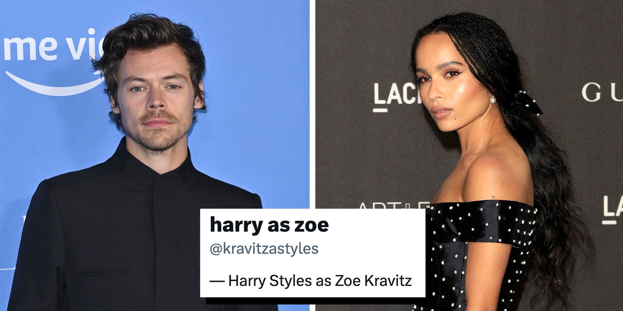 A prophetic fan account on Twitter predicted Harry Styles and Zoe Kravitz dating in 2017