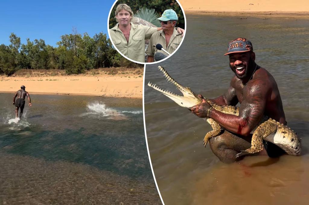 Steve Irwin’s dad trashes ‘d–khead’ American influencer’s viral crocodile-catching videos