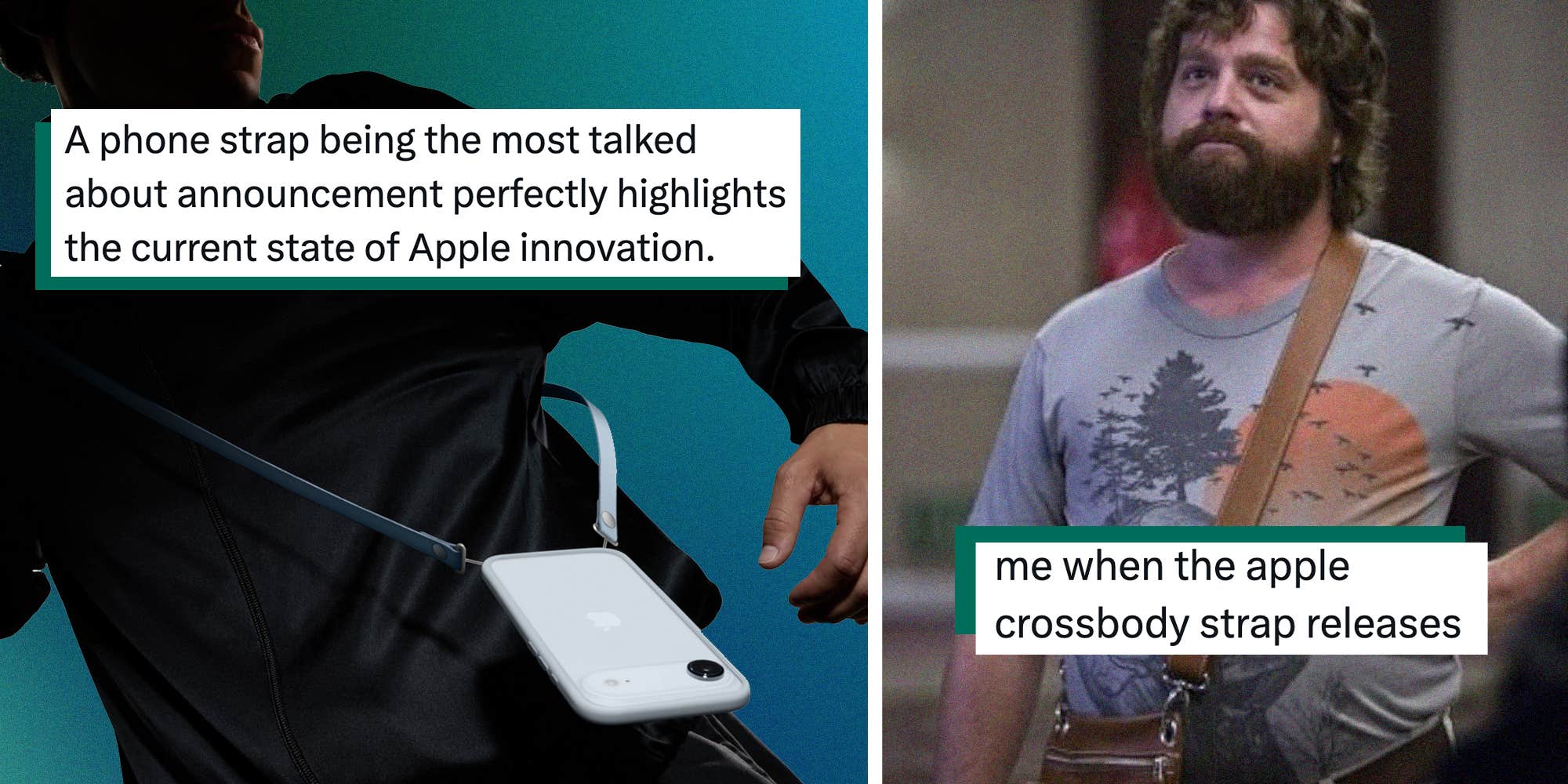 "Innovation!": Apple Announces The iPhone 17 $60 Crossbody Strap And The People Weigh In