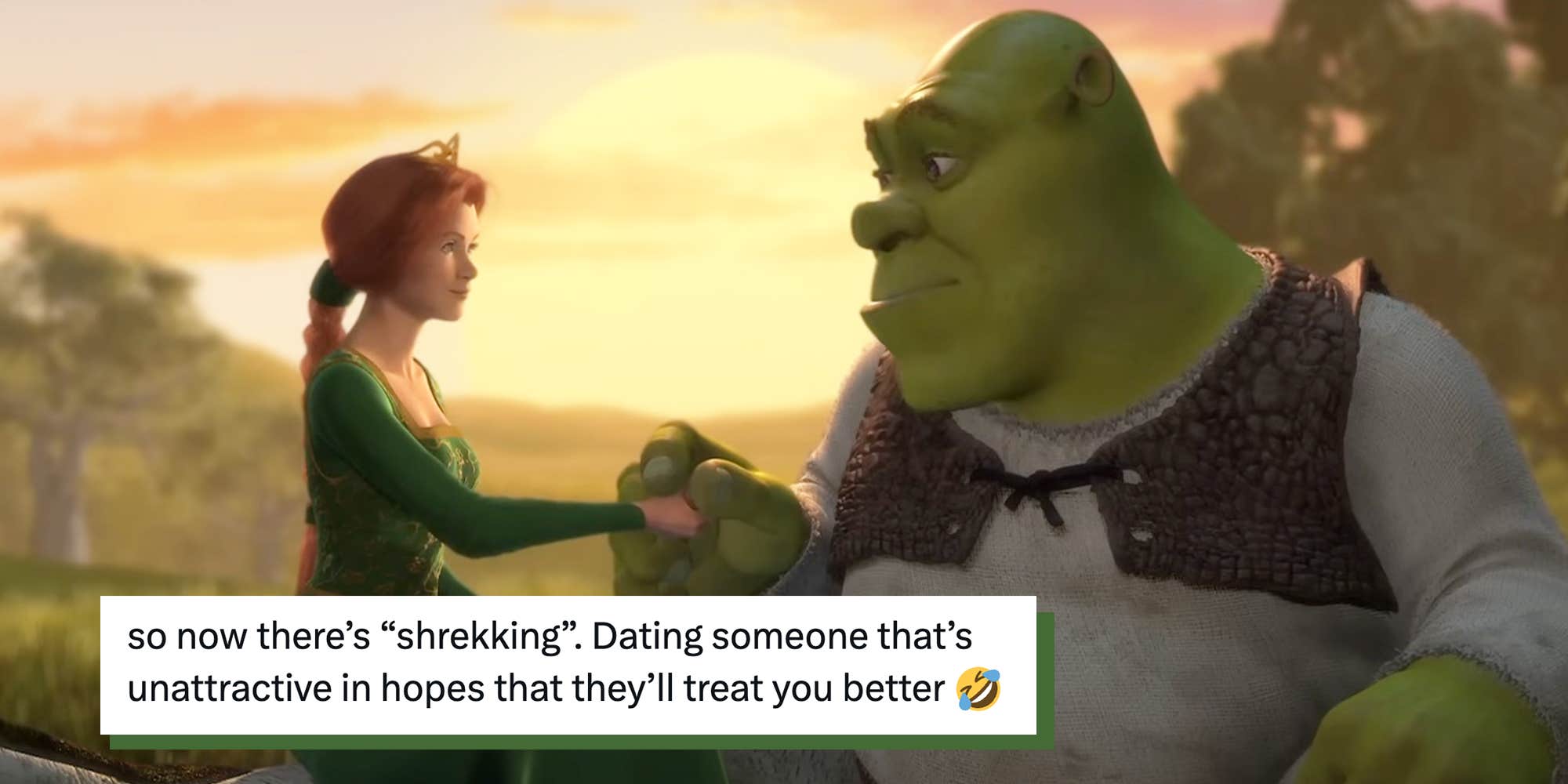 "We’ve all been there": What is "Shrekking?" The Gen Z dating trend, explained
