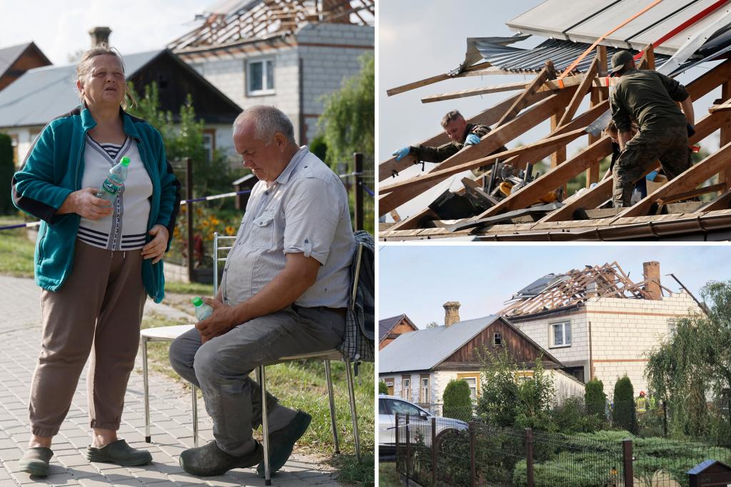 UAV destroys Polish retirees’ home — as they watch news of Russian drones in country’s airspace
