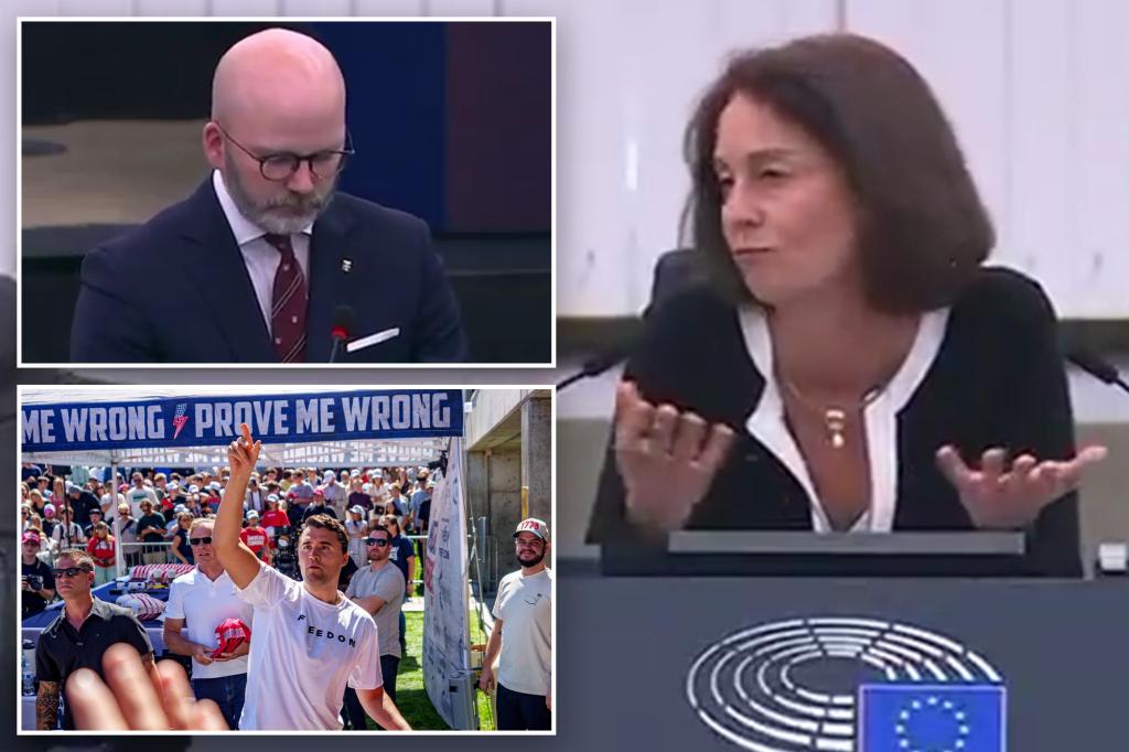 European Parliament snubs request for Charlie Kirk minute of silence after assassination