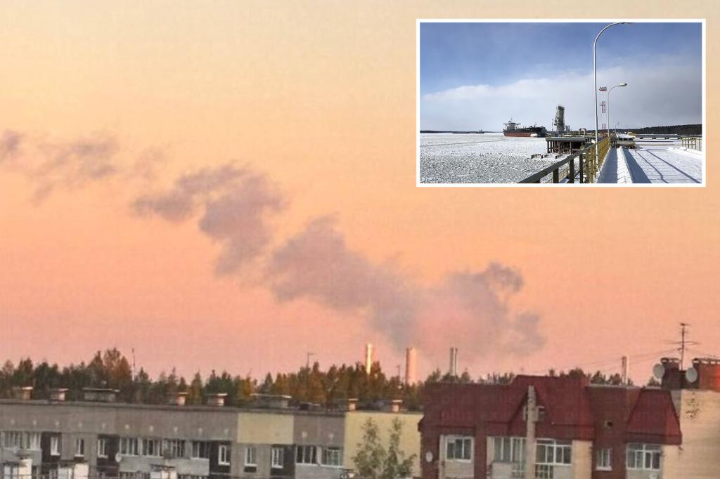 Ukraine strikes key Russian oil terminal in largest drone attack in months