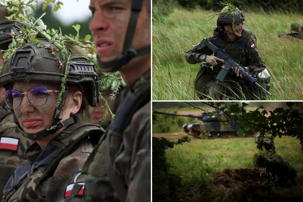 Thousands in Poland sign up for military training over fears of Russia attack