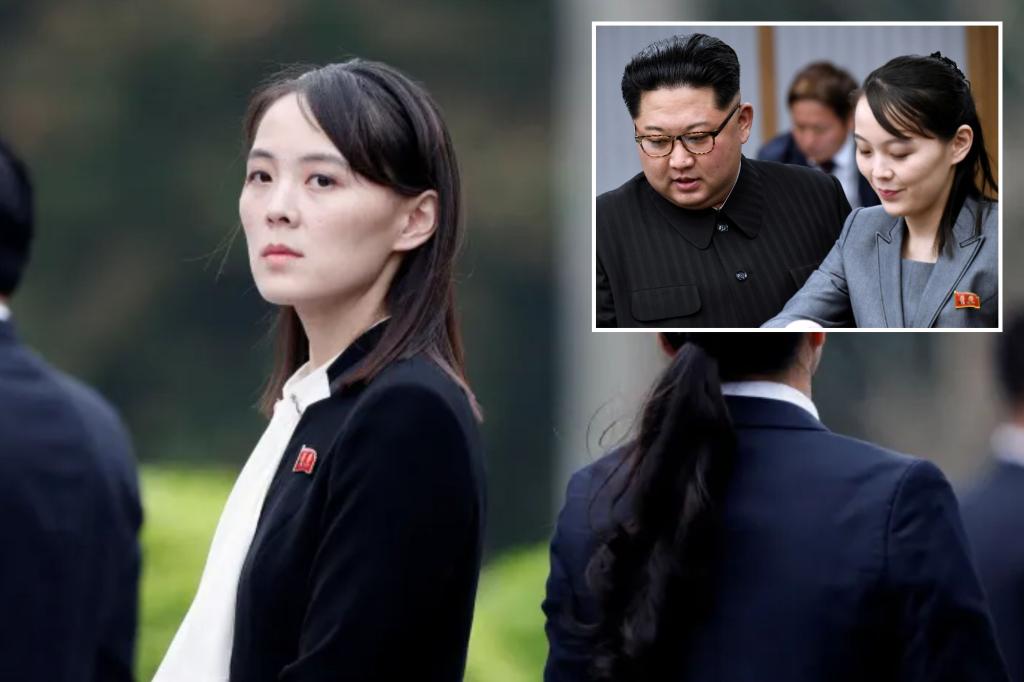 Kim Jong Un’s sister warns against US, South Korea and Japan joint drills