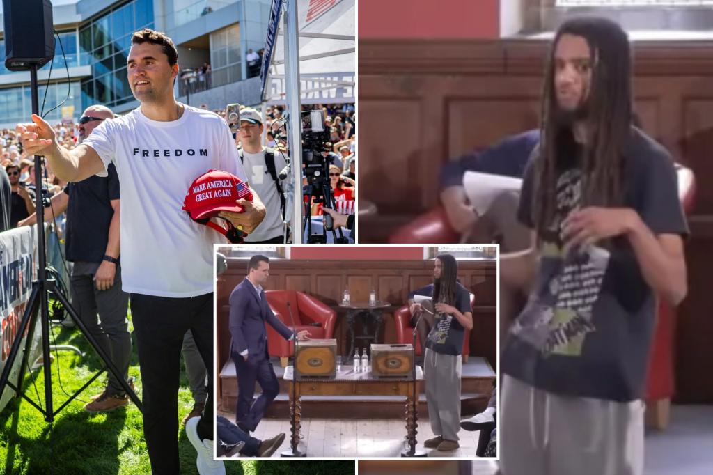 Oxford Union president-elect will be disciplined for mocking Charlie Kirk’s death — just months after they debated face-to-face